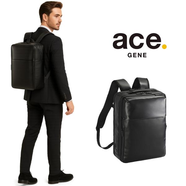 【ace.GENE】 68662 ガジェタブルWR2 リュック 14L ビジネス リュックサック A...