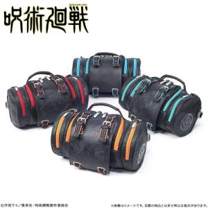 システムサービス 呪術廻戦 DEVICE 4WAY BAG 五条悟イメージモデル ボストンバック リュック ウエストバッグ ボディバッグ 高さ18×幅33×奥行16cm 本革製