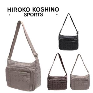 【レターパック配送】HIROKO KOSHINO SPORTS コシノヒロコ HSBQ4520 ショルダー 横型 ヨコ型 ショルダー レディース お出かけ サブ 旅行 軽量 エレガント｜TascheJack