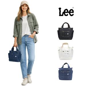 Lee 2wayミニトート トートバッグ 斜め掛け 斜め掛けバッグ 普段使い 使いやすい シンプル かわいい レディース ギフト プレゼント ネイビー 320-05026