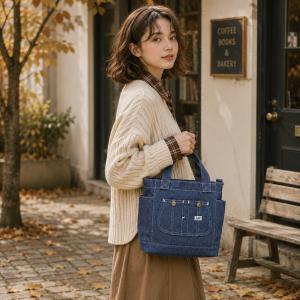 Lee 2wayミニトート トートバッグ 斜め...の詳細画像4