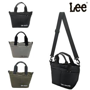 【レターパック配送/時間指定不可】【Lee】320-1411 手提げ 手持ち 斜め掛け かばん 使いやすい 普段使い シンプル レディース ギフト プレゼント ブラック