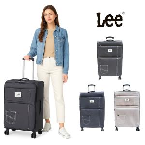 Lee（リー） ソフト キャリーケース キャリー 4輪 Mサイズ 大きめ