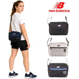 【クリックポスト/時間指定不可】【New Balance】 lab55687 3L 横型ショルダー 斜め掛け 肩掛け コンパクト かばん バッグ 軽量 ユニセックス  ギフト ブラック｜TascheJack