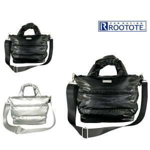 【ROOTOTE】3683 FE.デリ.モ ダーン-A 手持ち 斜め掛けトートバッグ 大容量 かばん 普段使い 使いやすい シンプル レディース プレゼント ギフト ブラック