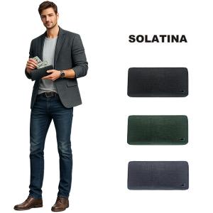SOLATINA（ソラチナ） ラウンド長財布 長財布 ロングウォレット 財布