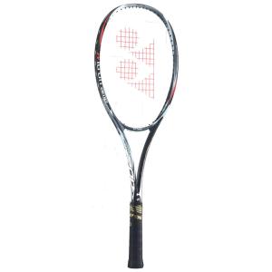 最終処分　YONEX　ソフトテニスラケット  ネクシーガ70VLD　ブラック/レッド　(ガット張加工有り)