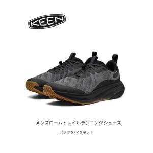 KEEN　メンズロームトレイルランニングシューズ　1032322　ROAM　BLACK/MAGNET