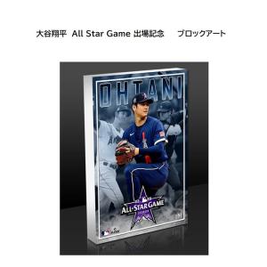 大谷翔平 2021 MLBオールスター出場記念 ブロックアート