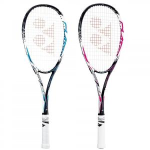 張人が張るガット張り無料　YONEX　ソフトテニスラケット  エフレーザー5S 　ブルー(002) / ピンク(026)　FLR5S  FLR-5S｜tashiro-sport