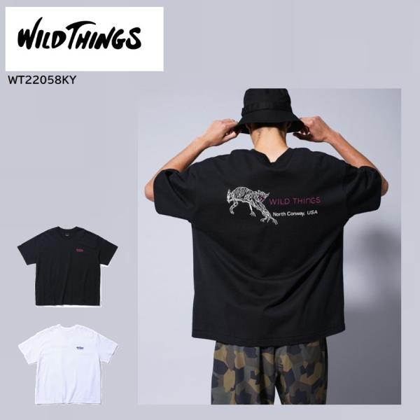 SALE！WILD THINGS　ワイルドキャットTシャツ　 WT22058KY　ワイルドシングス『...