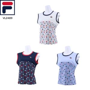 FILA（フィラ） SALE モーデュロイニット キルトベスト レディース