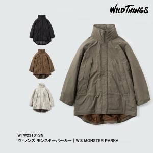 WILD THINGS　ウィメンズ モンスターパーカー WTW23101SN　ワイルドシングス｜tashiro-sport