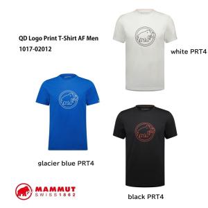 マムート　QD Logo Print T-Shirt AF Men　1017-02012 ( black PRT4 / white PRT4 / glacier blue PRT4 )　『ポスト投函対応商品』Tシャツ メンズ MAMMUT　｜TASHIRO SPORTS
