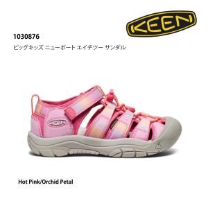 KEEN　ビッグキッズ ニューポート エイチツー サンダル 1030876　Hot Pink/Orchid Petal