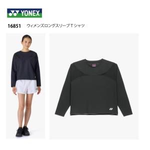 YONEX ウィメンズゲームシャツ 16851 レディース 長袖トップス バドミントン テニス ウェア 『ポスト投函対応商品』