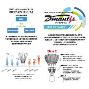 アイベック バドミントンシャトル Dmanti...の詳細画像2