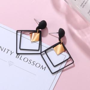 Shaesby シェイスビー　スクエアー　ピアス Shaesby（シェイスビー） ポイント15倍！Shaesby USA製 ドロップ