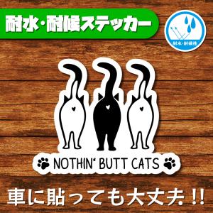 耐水・耐候ステッカー(猫 10)