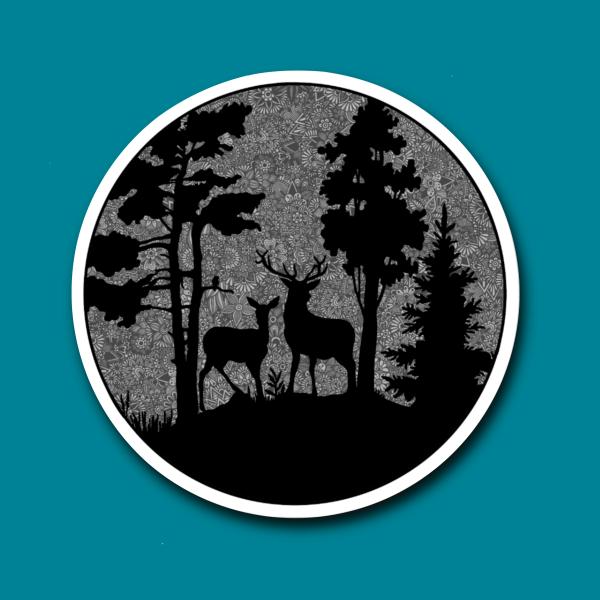 GEBC craft オリジナルステッカー(Forest)