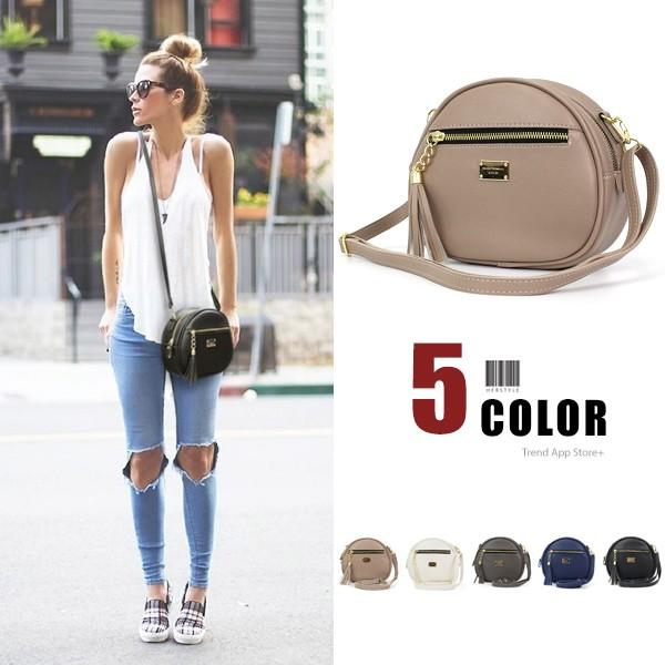 ショルダーバッグ レディース 斜めがけ サークルバッグ レディースバッグ タムボリンバッグ バッグ ...