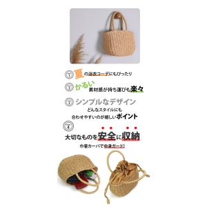 かごバッグ レディース 浴衣 巾着 カゴバッグ...の詳細画像1