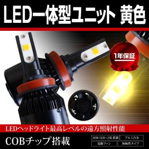 最高レベルの遠方照射性 LED一体型システム 黄色 1年保証