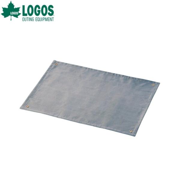 ロゴス たき火台 耐火・断熱シート(80×60cm)焚き火台やコンロの下に敷く事で芝生やウッドデッキ...