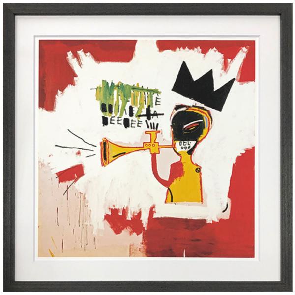 ジャン＝ミシェル バスキア Trumpet 1984 トランペット アート パネル 壁掛けアート 近...