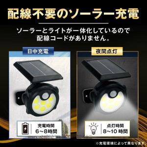 ガーデンライト ソーラー ライト 屋外 防水 センサー