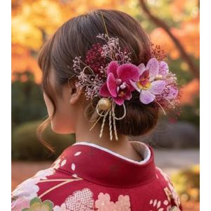 髪飾り 成人式 振袖 卒業式 袴 結婚式 前撮...の詳細画像1