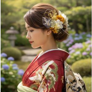 髪飾り 成人式 結婚式 卒業式 七五三 前撮り...の詳細画像1