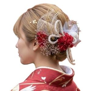 国産髪飾り 成人式 二十歳のつどい 卒業式 結婚式 振袖 袴 ドレス 和装