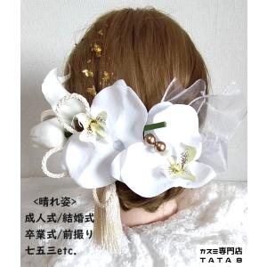 Prices down）髪飾り 蒔絵塗り 前櫛 平打ち簪セット「桜」 成人式 簪