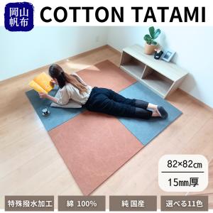 爆買】水とブラシで洗える畳！セキスイ美草 82x82cmx厚み18mm 全13色