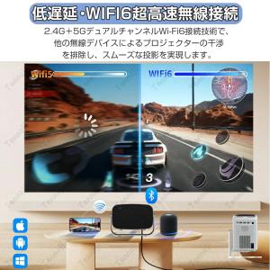 プロジェクター 軽量 本体 家庭用 天井投影 ...の詳細画像3