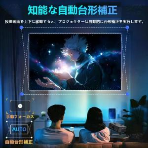 プロジェクター 小型 家庭用 天井投影 スマホ...の詳細画像3