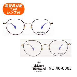 Vivienne Westwood（ヴィヴィアンウエストウッド） 薄型非球面レンズ付