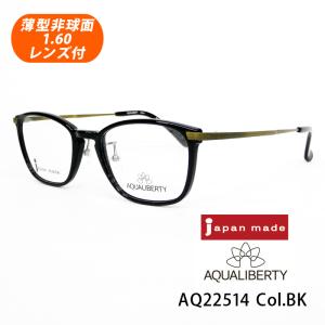 薄型非球面レンズ付【AQUALIBERTY（アクアリバティ）AQ22513 Col.BK