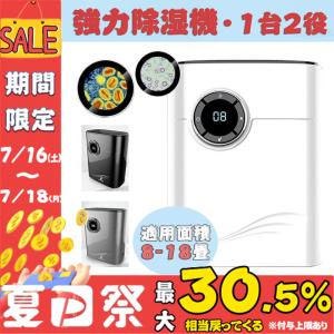 除湿機 小型 除湿器 コンパクト ハイブリッド式 乾燥器 30畳対応 花粉 ほこり 湿気 フィルター カビ対策 除菌 消臭 結露対策 静音設計 省エネ 梅雨対策