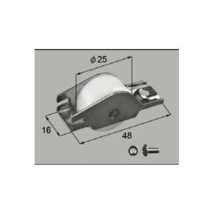 LIXIL LIXIL/TOSTEM 窓サッシ用部品 戸車 雨戸:ステンレス戸車 LIXIL LIXIL/TOSTEM 窓サッシ用部品 戸車 雨戸:ステンレス戸車