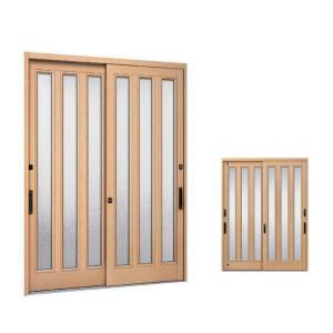 引き戸　2枚セット 玄関引戸JS 玄関引き戸JS 21P型 W164/169/187×H22 玄関引戸 2枚