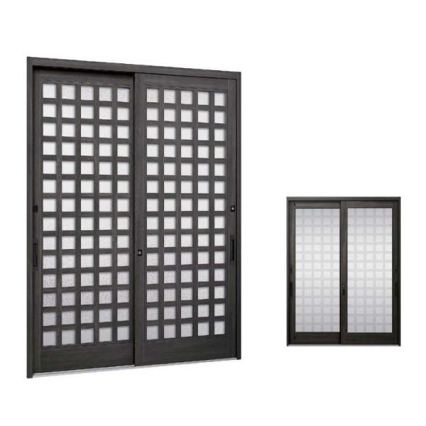 玄関引き戸JS 25P型 W164/169/187×H22 玄関引戸 2枚建 ランマなし LIXIL...