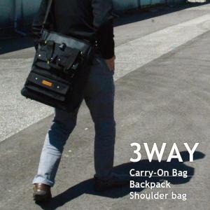 ビジネスバッグ 3WAY 大容量 トートバッグ 縦型 手持ち肩掛けリュック キャリーオン機能付き T-SELECTIONSの商品画像