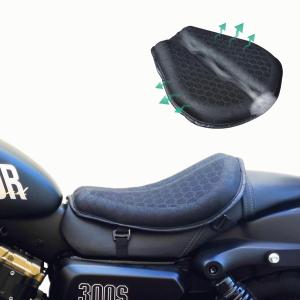 快適バイクシートクッション お尻の痛み軽減 蒸れにくい高通気性