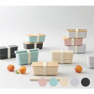 TAKENAKA（竹中） SUKITTO スキット 弁当箱 2段 600ml  送料無料 ランチBOX 電子レンジ対応 食洗機対応 bpaフリー