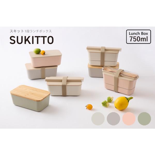 TAKENAKA（竹中） SUKITTO スキット 弁当箱 1段 750ml 送料無料 弁当箱 電子...