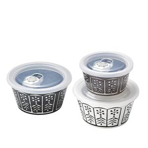 マルサン近藤 アラベスク マルチレンジ3pcs レンジパック 保存容器 ボール セット 電子レンジ対応 ギフト プレゼント 箱入り 01457