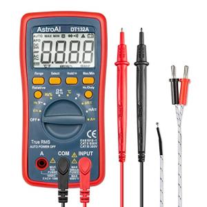 AstroAI テスター 4000カウントデジタル テスター マルチメーター サーキットテスター 電圧計 オートレンジ AC/DC電圧 AC/DC電流