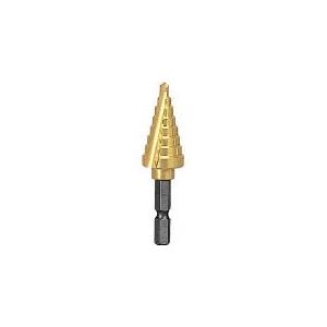 TRUSCO 六角軸樹脂用ステップドリル 2枚刃 45 TRUSCO 六角軸樹脂用ステップドリル 2枚刃 45